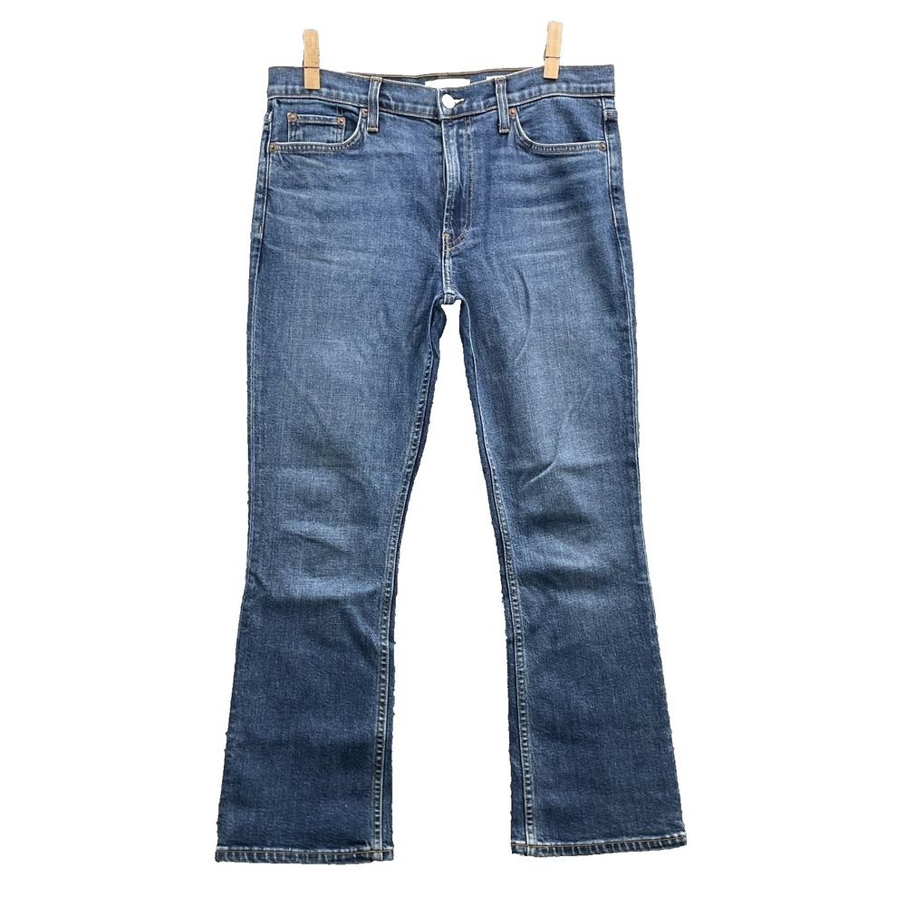 Re/Done Bootcut Jeans Women 34x27* 70's Flare Western Boho Rodeo Made in USA 90s